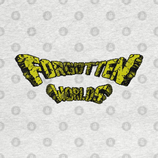 Forgotten Worlds 8 Bit Art by 8 Fists of Tees